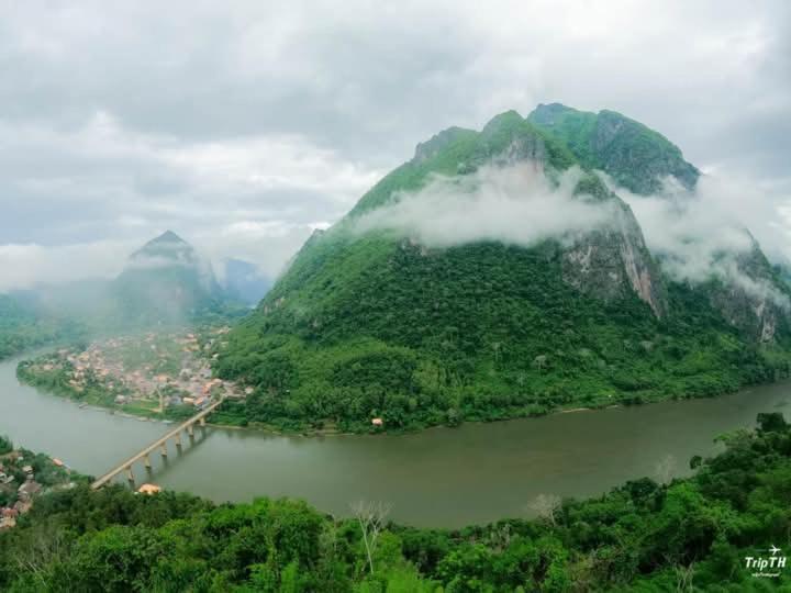 Cam U View Bungalow Hotel Nongkhiaw Kültér fotó